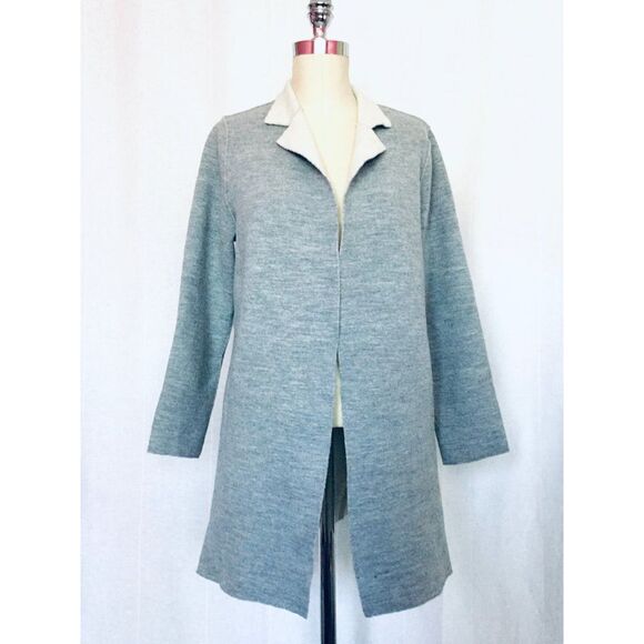 EILEEN FISHER Women’s Medium Boiled Wool Jacket - Picture 1 of 6